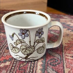 Speckled Ceramic Violet Mug